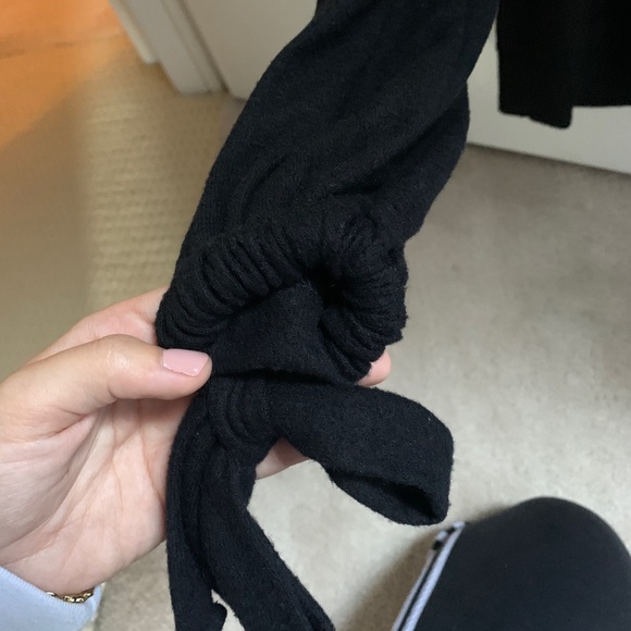 Bell Sleeve Hoodie with Ties - Picture 3 of 4